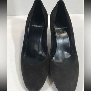 Women’s Pierre Hardy Dark Brown Suede Heel Pump Size 40